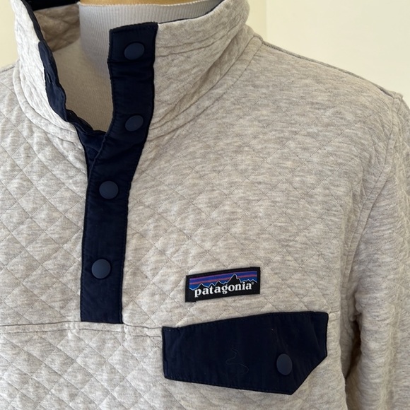 Patagonia large retool snap T quilted fleece jacket. - Picture 2 of 10